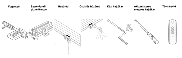 pliszéfüggöny mozgatás